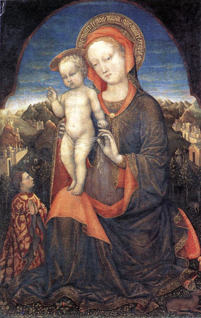 Madonna and Child Adored by Lionello d Este